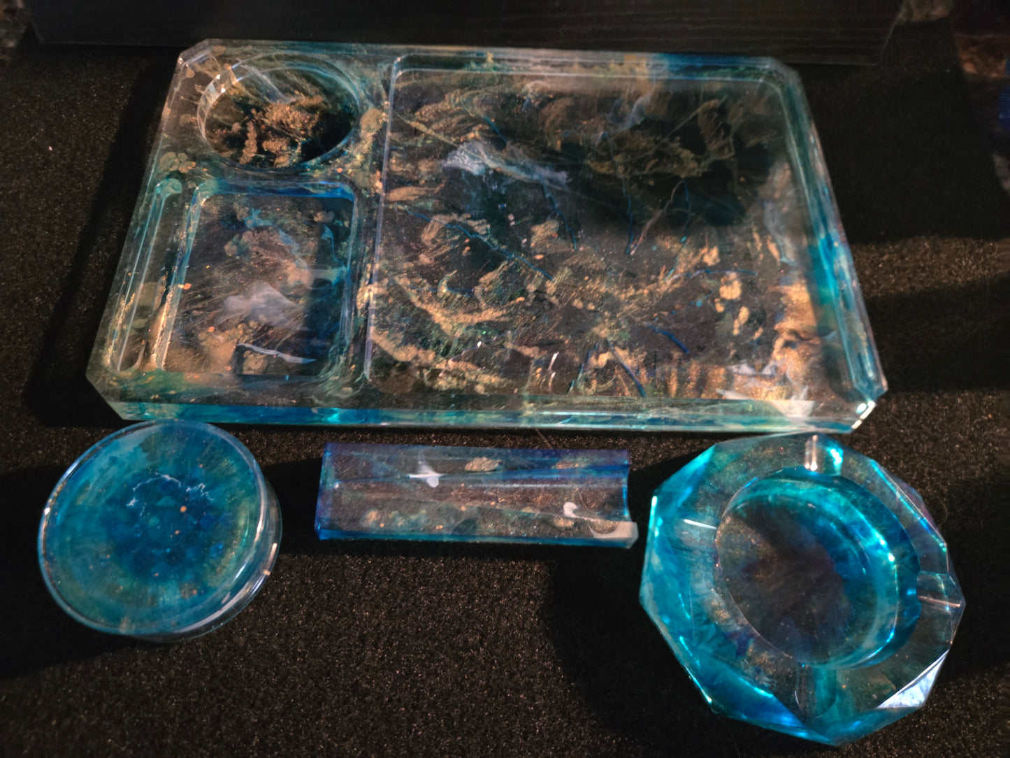 Epoxy Rolling Tray Set