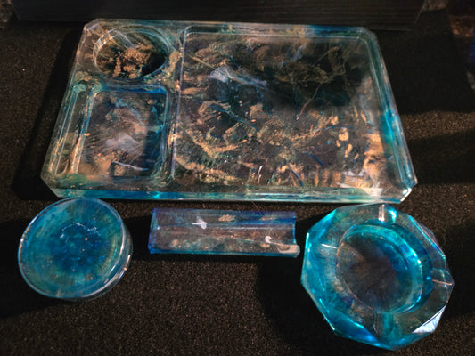 Epoxy Rolling Tray Set
