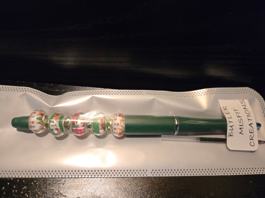 Beaded Ball Point Pens