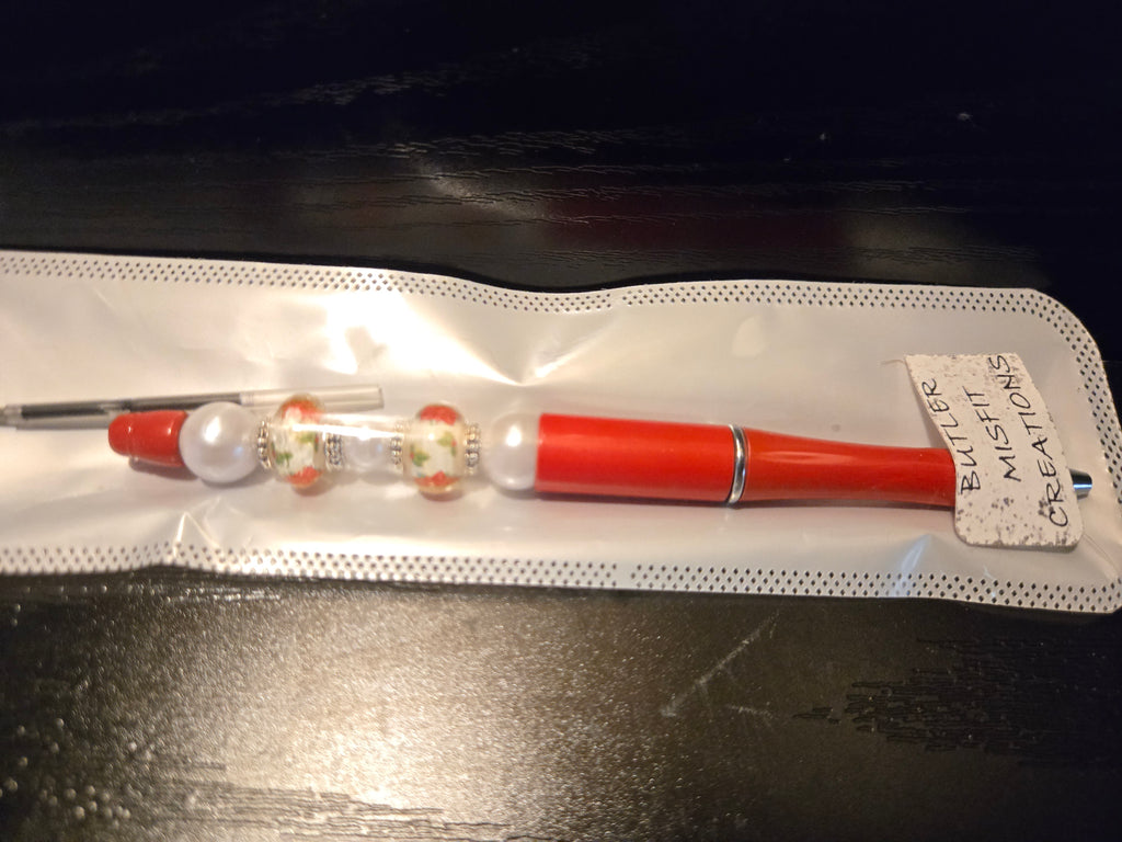 Beaded Ball Point Pens